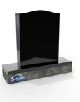 Serpentine Top Upright Memorial 24 x 30
