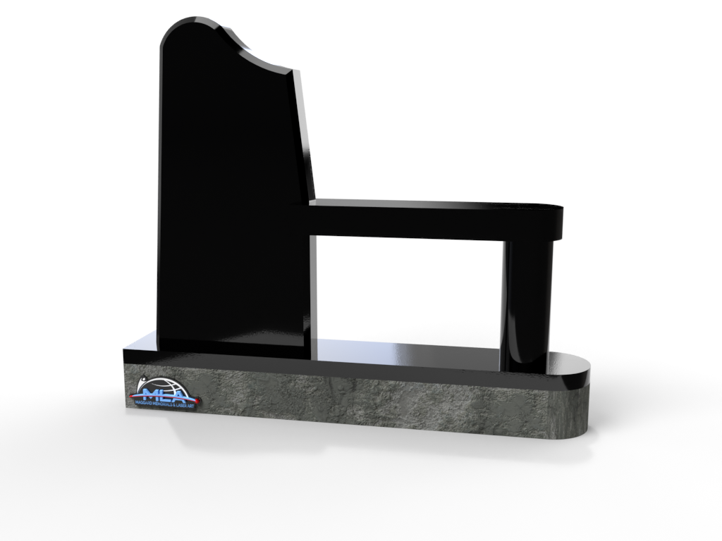 Upright Half Serpentine with Bench