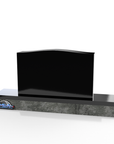 Serpentine Upright Double Memorial 36" x 6" X 24