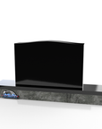 Serpentine Top Upright Double Memorial 42" x 6" X 26