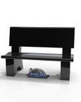 Cremation Park Bench with Back