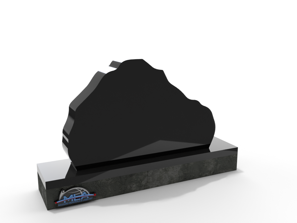 Organic Boulder Shaped Monument