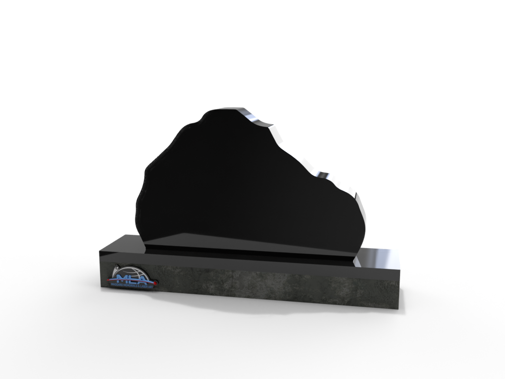 Organic Boulder Shaped Monument
