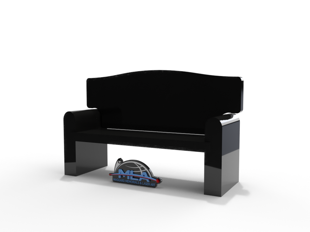Couch Shaped Bench