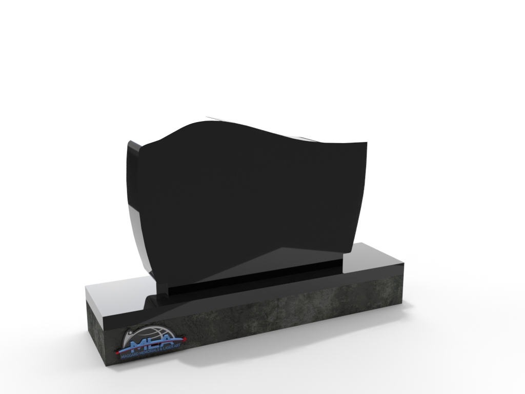 Wave Shaped Memorial