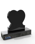 Heart Shaped Single Memorial