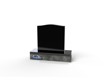 Serp Top Upright Memorial 24 x 24